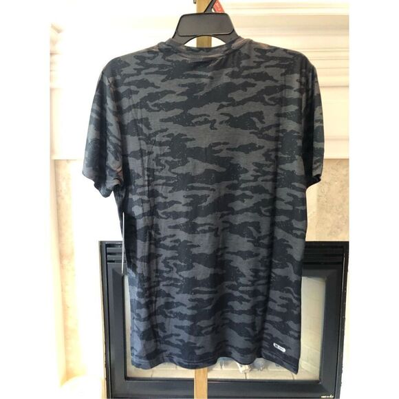 RBX Men’s X-Train Performance Gray Camouflage Short Sleeve T-Shirt Size S NWT - Picture 2 of 7